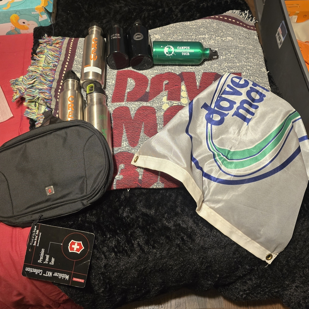 Dave Matthews Tour Staff Swag.